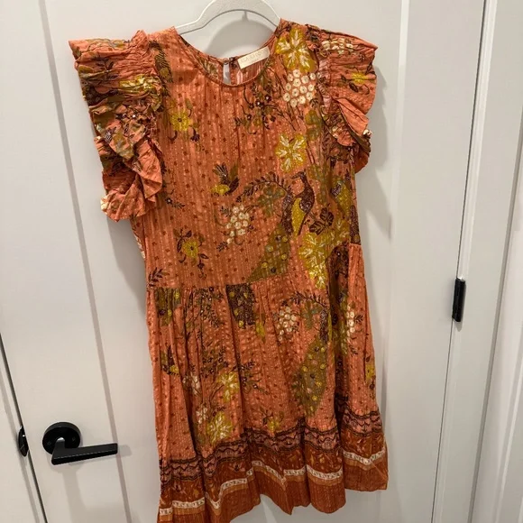 Ulla Johnson Printed Mini Dress. Size 6. - Picture 2 of 3